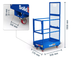 SOLID HUB SAFETY CAGE 1 MAN
