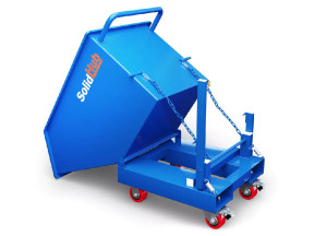SOLID HUB TIPPING SKIP